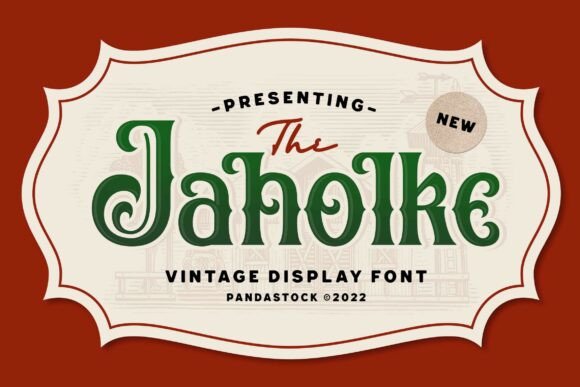 Discovering Jaholke: A Vintage Font with Timeless Character