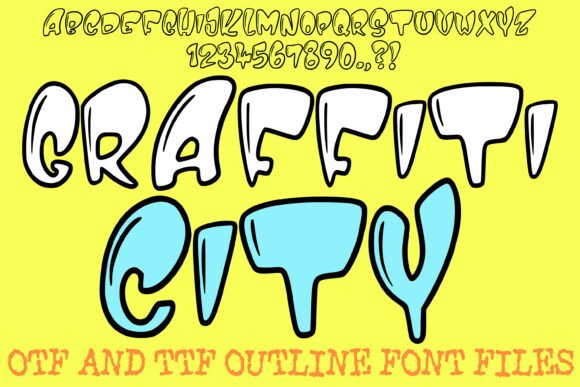 Graffiti City: Bold Urban Typography for Dynamic Design