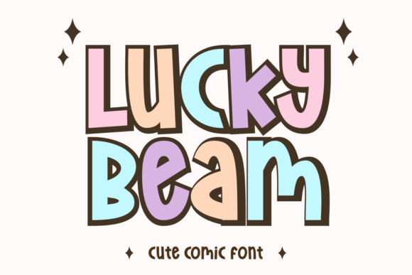 Lucky Beam: A Font for Playful Design