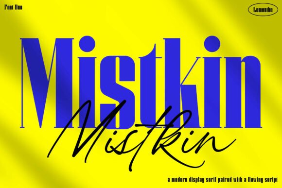 Mistkin: A Modern Font Duo for Elegant Design