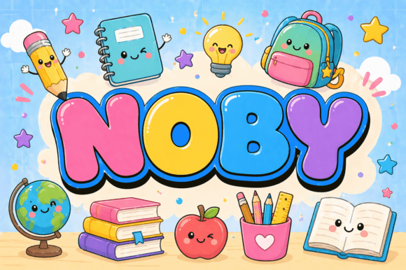 Noby: A Playful Typeface for Creative Projects