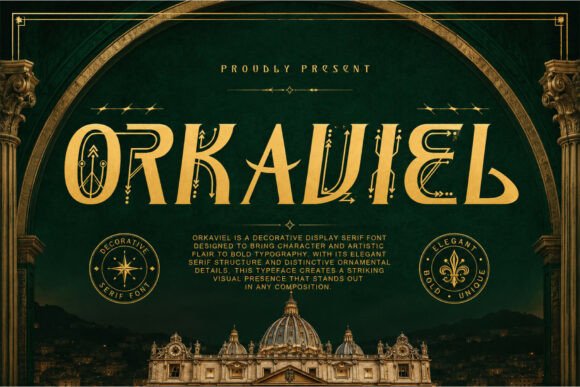 Orkaviel: A Refined Serif for Timeless Design