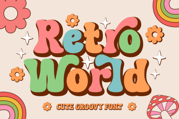 Retro World: Your Groovy Vintage Font Awaits